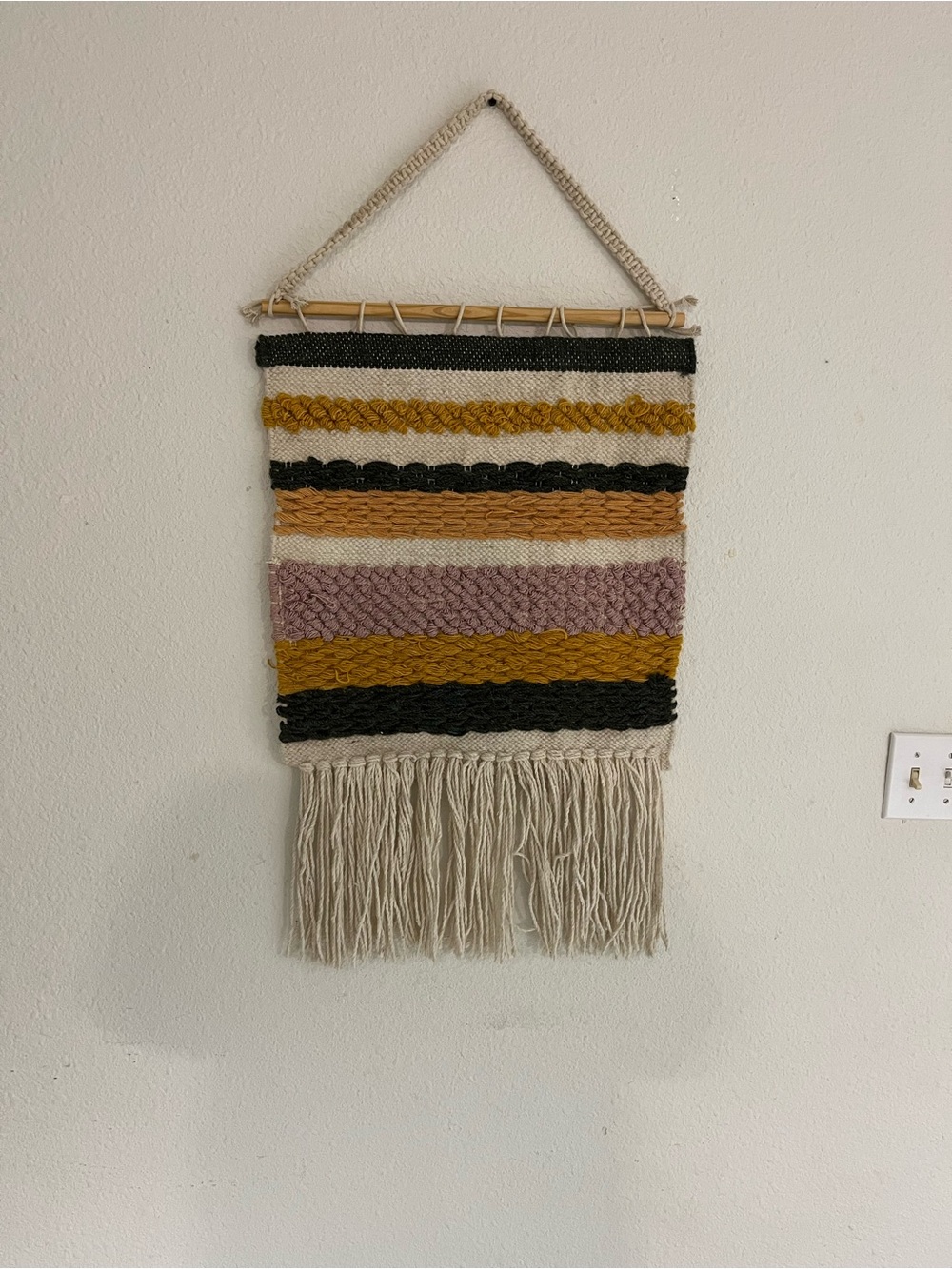 Macrame Boho Hanging Wall Art Decor Tapestry